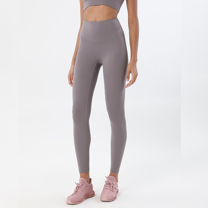 High-Waisted Butt-Lifting Peach Hip Fitness Pants
