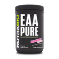 NutraBio – EAA Pure – 9 Amino Acids – Muscle Repair and Recovery 30 Servings Dragon Fruit Candy – Pre or Post Workout – All Day Recovery