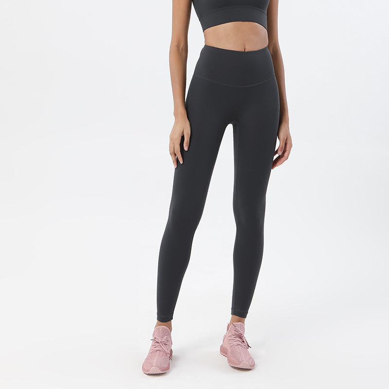 High-Waisted Butt-Lifting Peach Hip Fitness Pants