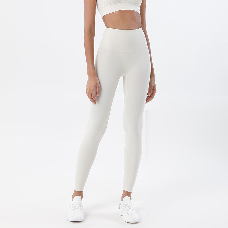 High-Waisted Butt-Lifting Peach Hip Fitness Pants
