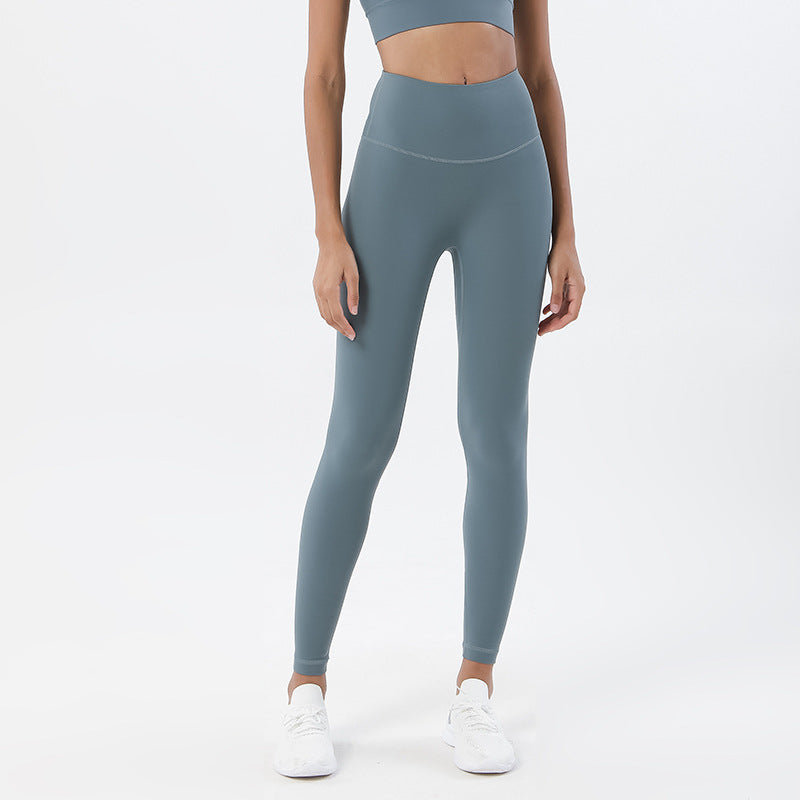 High-Waisted Butt-Lifting Peach Hip Fitness Pants