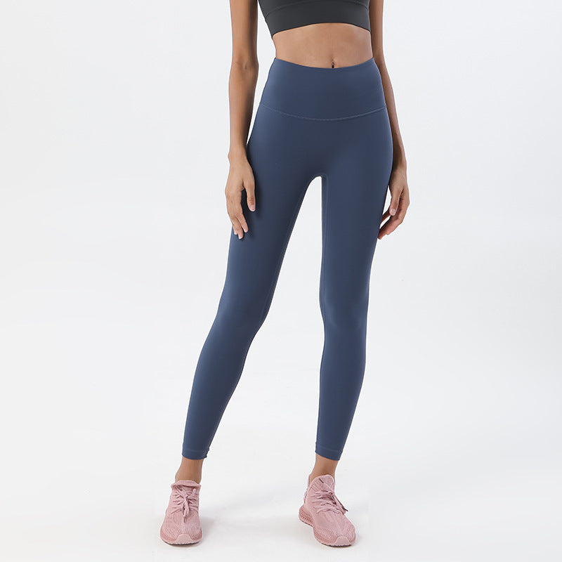 High-Waisted Butt-Lifting Peach Hip Fitness Pants